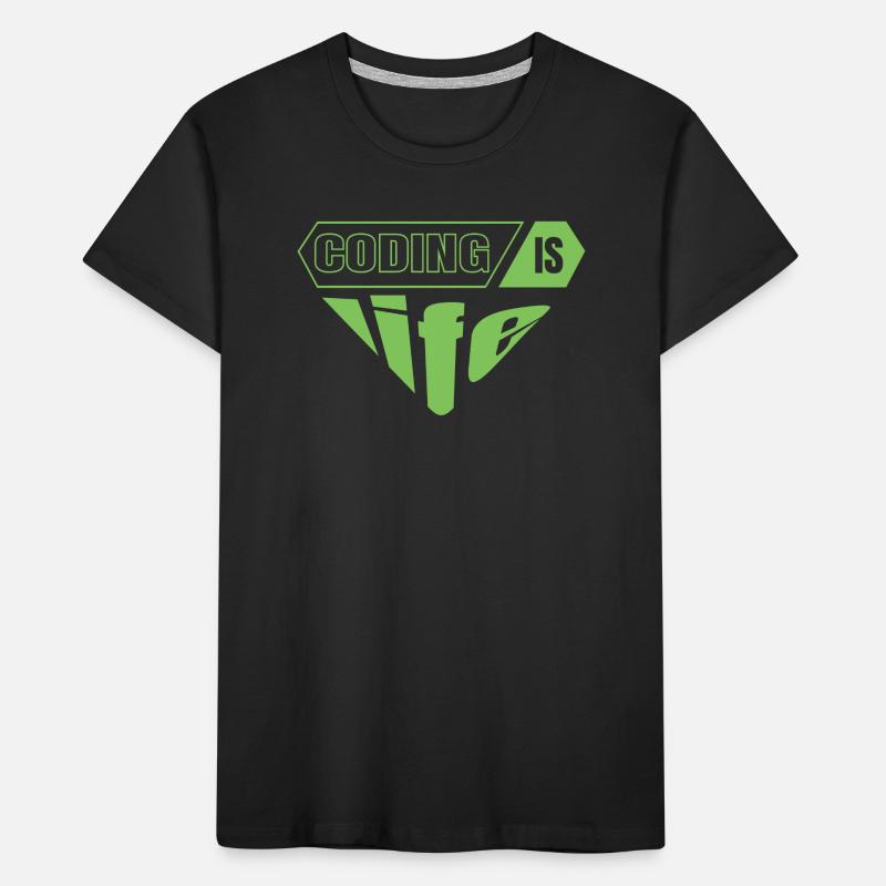 Software Developer Programmer Gift Kids' Premium Organic T-Shirt