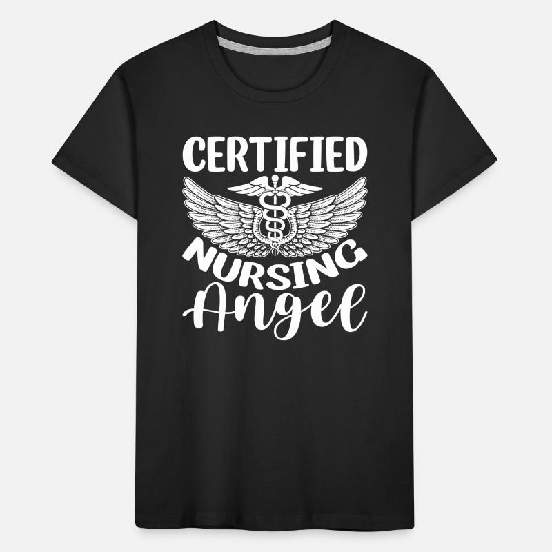 Ehefrau Mutter Krankenschwester Mom Medizin Kinder Premium Bio T-Shirt