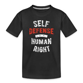 Krav Maga Self Défense Arts Martiaux Cadeau - T-shirt bio Premium Enfant - noir - Devant