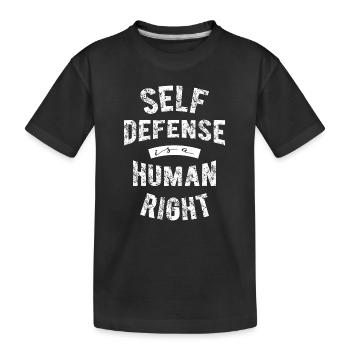 Krav Maga Self Défense Arts Martiaux Cadeau - T-shirt bio Premium Enfant - noir - Devant