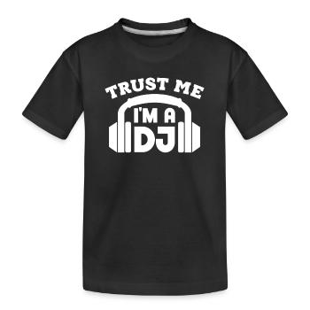 Synthétiseur Dj Instrument Dicton - T-shirt bio Premium Enfant - noir - Devant