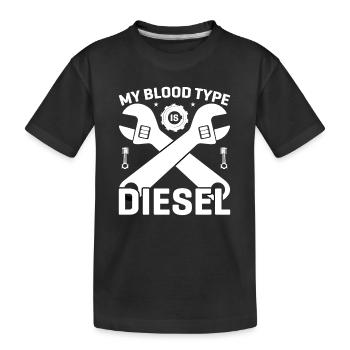 Mechanic Technician Craftsman Garage Car Hobbyist - Kids' Premium Organic T-Shirt - black - Front
