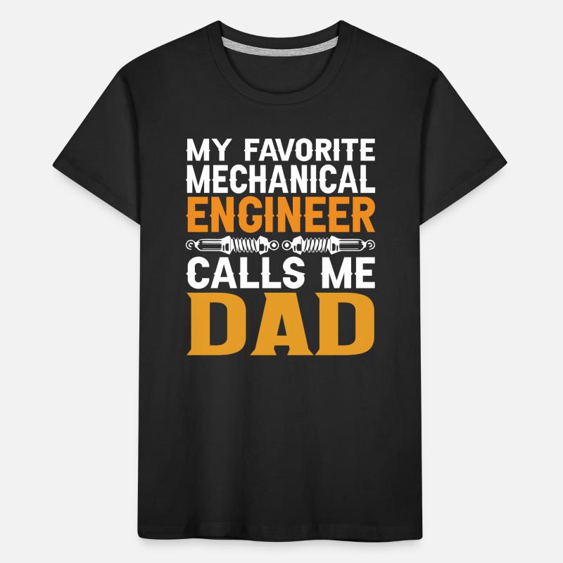 Engineer Brain Mechanical Engineering Electrical Engineering Son Kids' Premium Organic T-Shirt