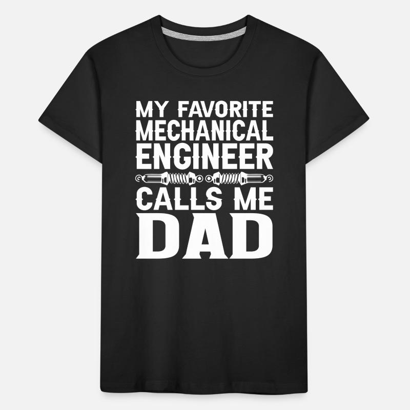 Engineer Brain Mechanical Engineering Electrical Engineering Son Kids' Premium Organic T-Shirt