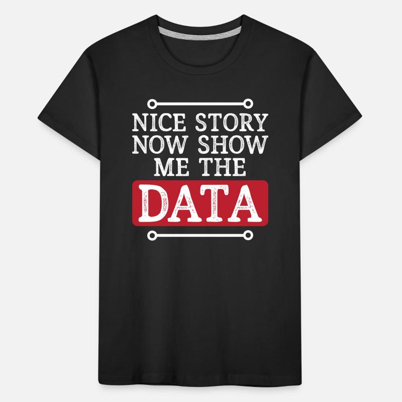 Deep Learning Machine Learning AI KI Datenanalyse Kinder Premium Bio T-Shirt