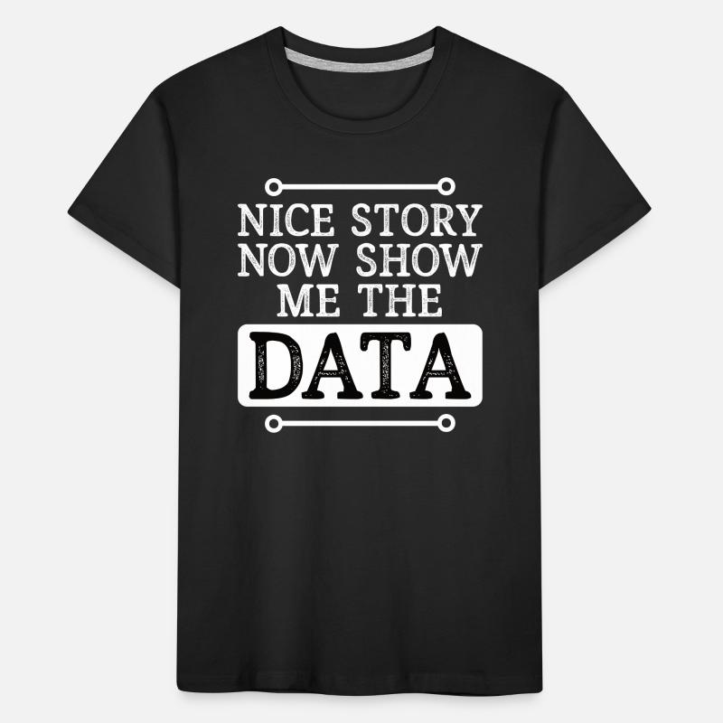 Deep Learning Machine Learning AI AI Data Analysis Kids' Premium Organic T-Shirt