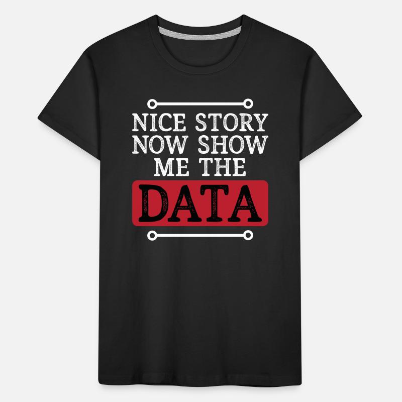 Deep Learning Machine Learning AI AI Analyse des données IA T-shirt bio Premium Enfant