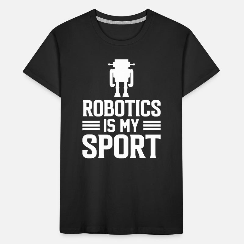 Programmeur de robots Technicien en automatisation T-shirt bio Premium Enfant