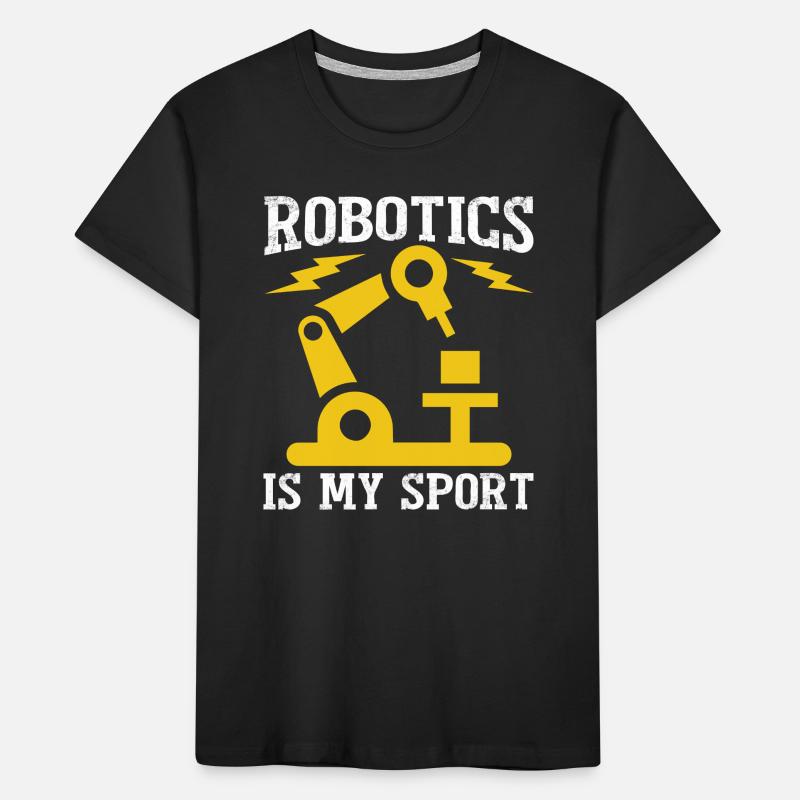 Robot Programmer Automation Technician Kids' Premium Organic T-Shirt