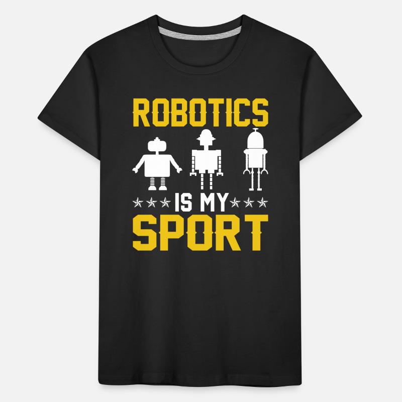 Programmeur de robots Technicien en automatisation T-shirt bio Premium Enfant