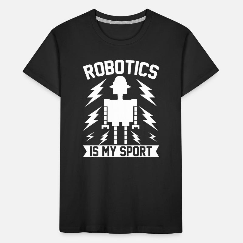 Programmeur de robots Technicien en automatisation T-shirt bio Premium Enfant