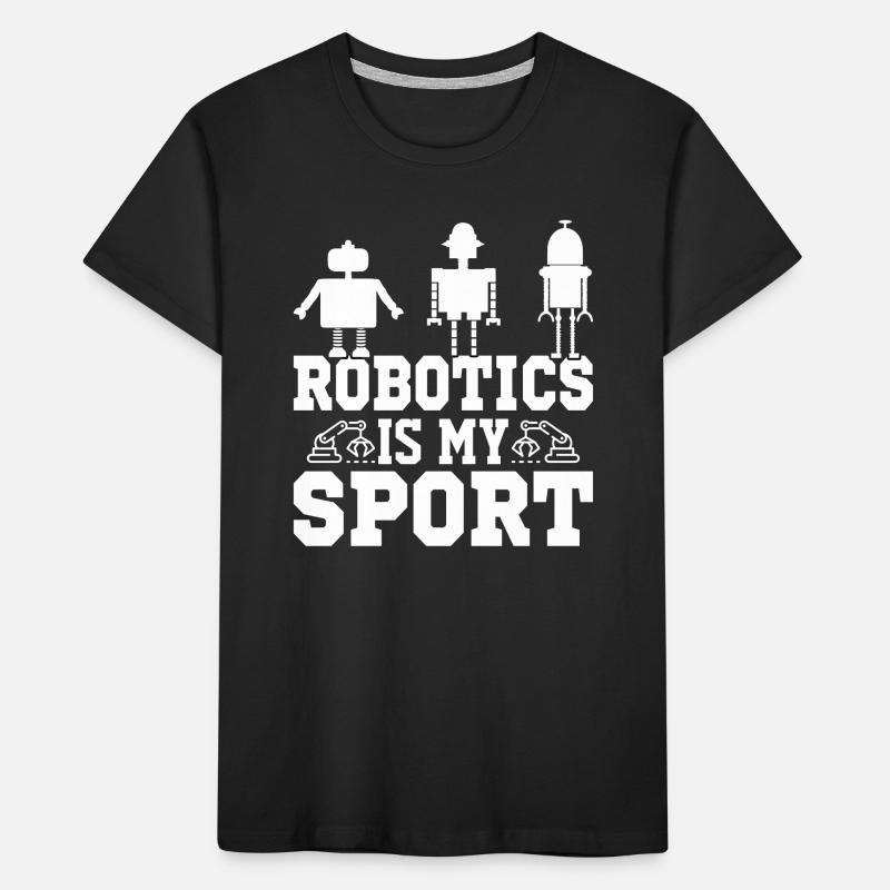 Programmeur de robots Technicien en automatisation T-shirt bio Premium Enfant