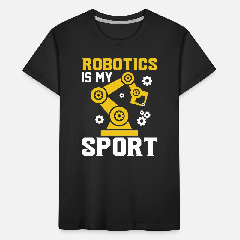 Robot Programmer Automation Technician Kids' Premium Organic T-Shirt