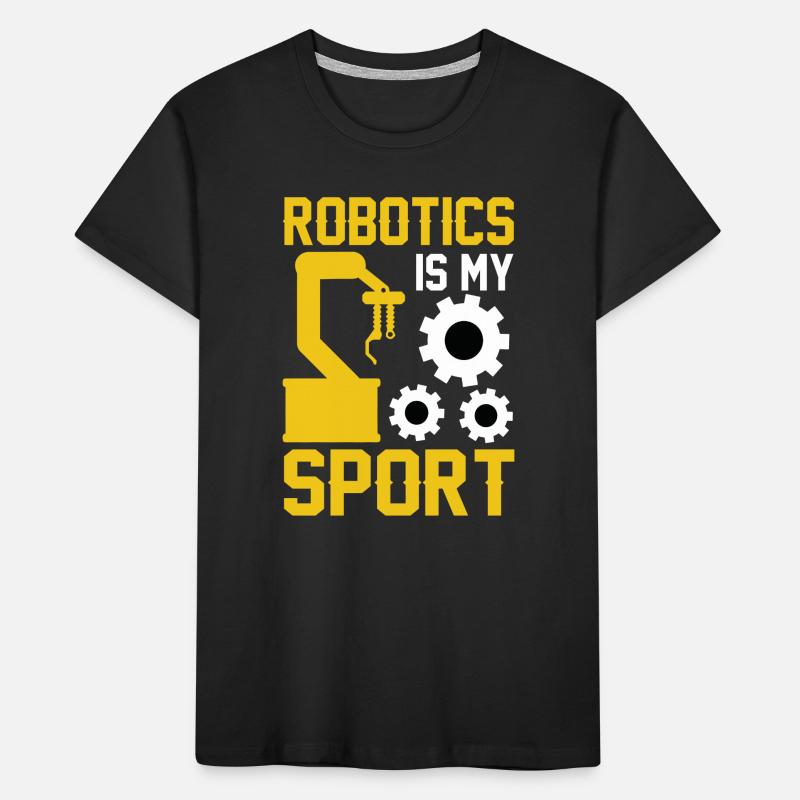 Programmeur de robots Technicien en automatisation T-shirt bio Premium Enfant