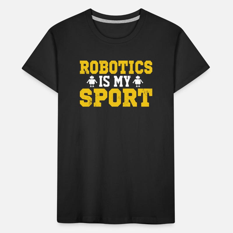 Robot Programmer Automation Technician Kids' Premium Organic T-Shirt