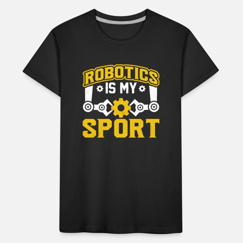 Programmeur de robots Technicien en automatisation T-shirt bio Premium Enfant