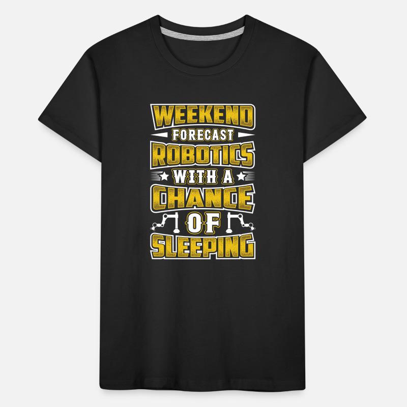 Robot Programmer Automation Technician Kids' Premium Organic T-Shirt