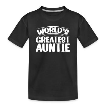 Tante folle - T-shirt bio Premium Enfant - noir - Devant
