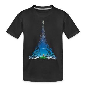 Rocket dreams - Kinder Premium Bio T-Shirt - Schwarz - Vorne