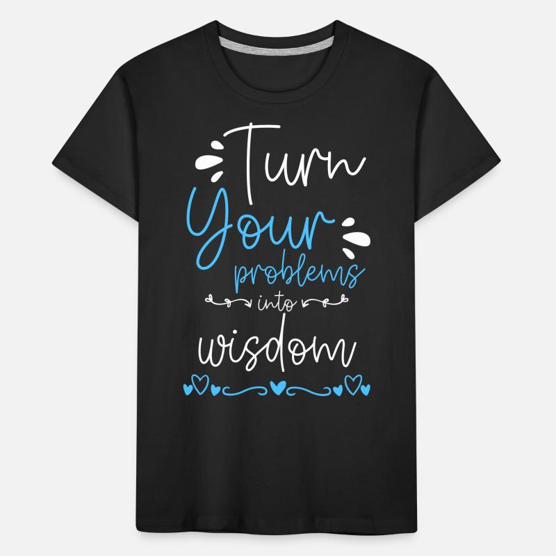Problème Fun No problem Devise T-shirt bio Premium Enfant