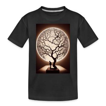 Weltenbaum World Tree Oil - T-shirt bio Premium Enfant - noir - Devant
