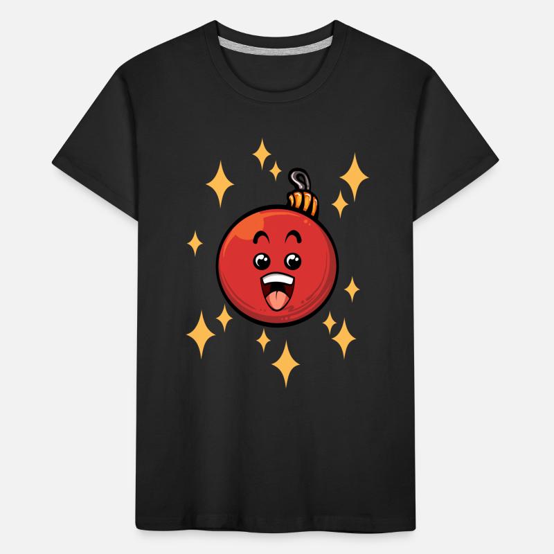 Lustige Weihnachtskugel #3/9 Kinder Premium Bio T-Shirt