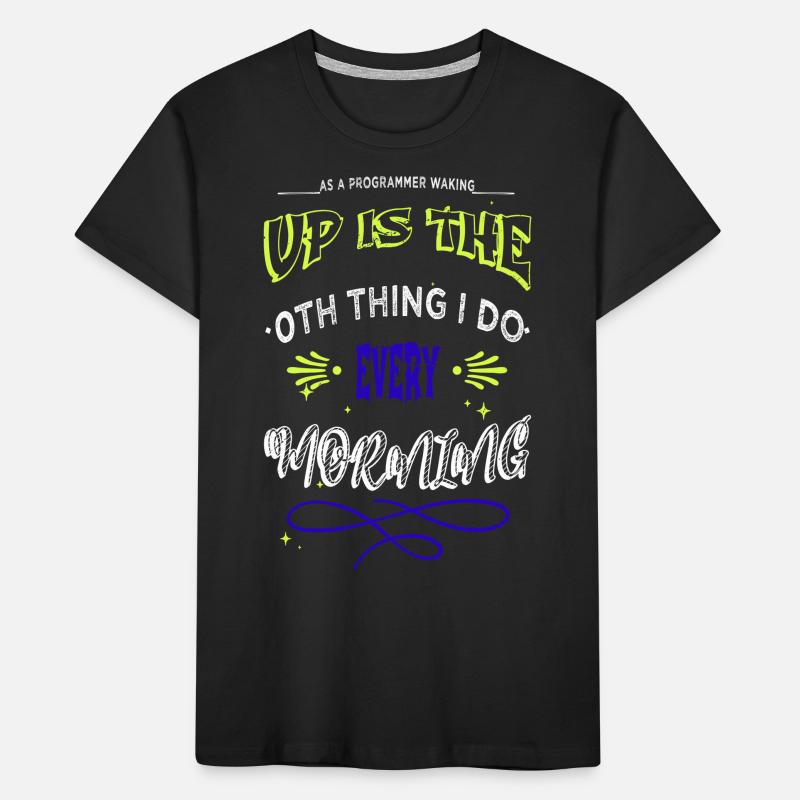 Déclaration de l’informatique informatique T-shirt bio Premium Enfant