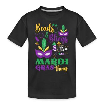 Mardi Gras Parade Mardi Tuesday - T-shirt bio Premium Enfant - noir - Devant