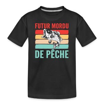 Fishing Enthusiast für Baby - Kinder Premium Bio T-Shirt - Schwarz - Vorne