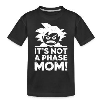 Ce n’est pas une phase maman ! Emo Goth Alternative - T-shirt bio Premium Enfant - noir - Devant