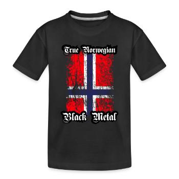 Trve/ True Norwegian Black Metal - T-shirt bio Premium Enfant - noir - Devant