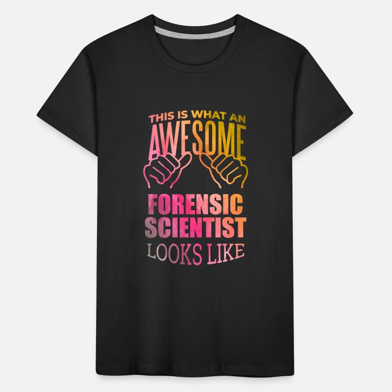 Forensic Science Kids' Premium Organic T-Shirt