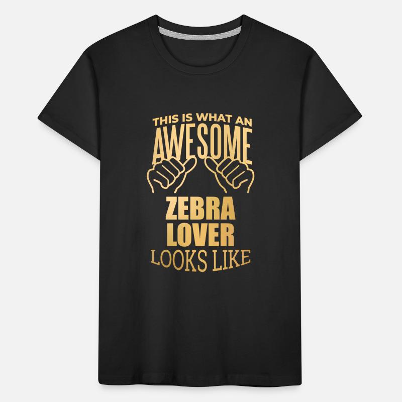 Zebra Kinder Premium Bio T-Shirt
