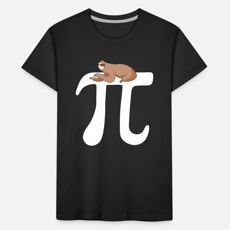 Math Paresseux Pi T-shirt bio Premium Enfant