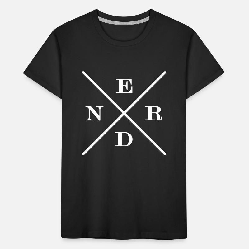 nerdy nerd coder server download error 404 Kids' Premium Organic T-Shirt