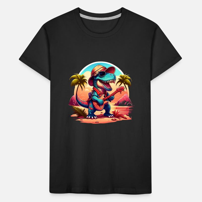 Funky T-Rex T-shirt bio Premium Enfant