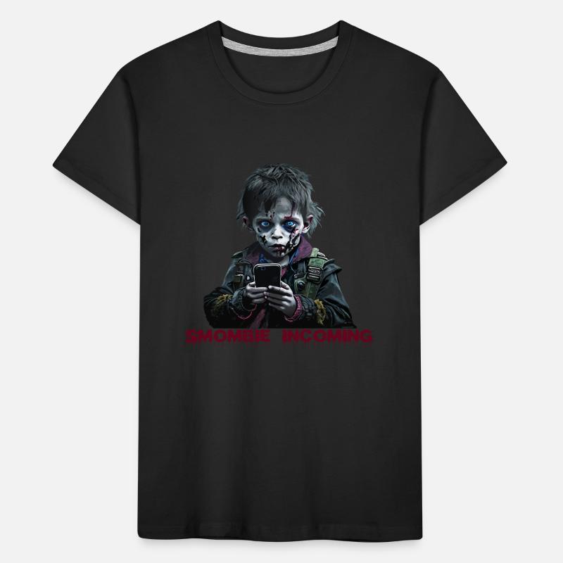 smombie incoming Kinder Premium Bio T-Shirt