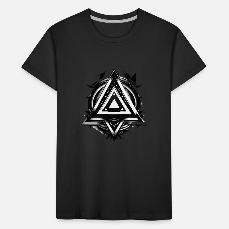 Triangles Kids' Premium Organic T-Shirt