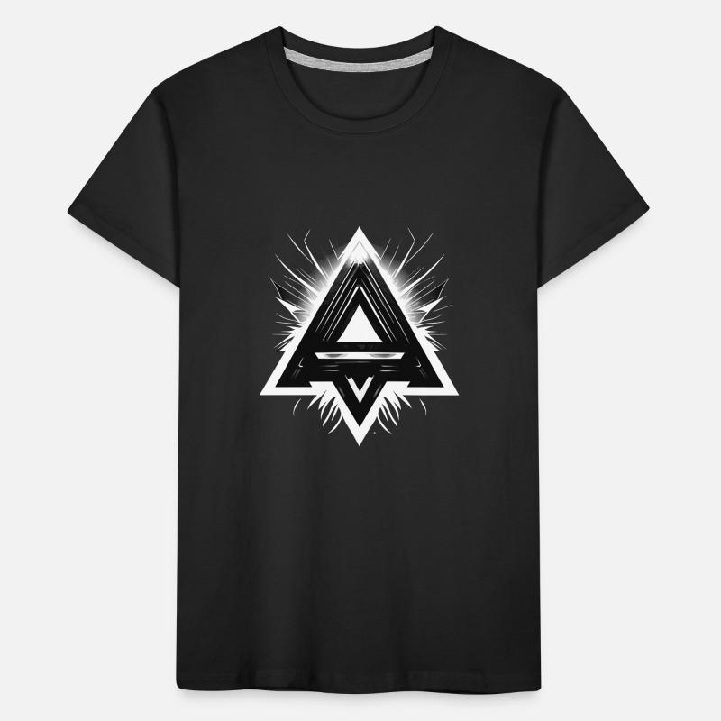 Triangles Troisième partie T-shirt bio Premium Enfant