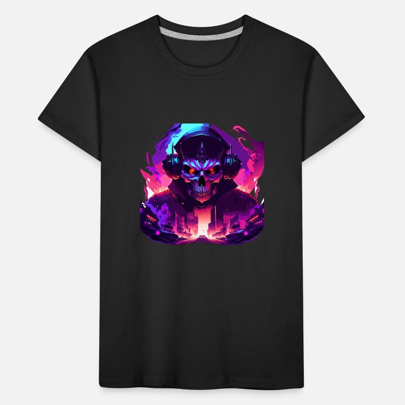 Mort numérique T-shirt bio Premium Enfant