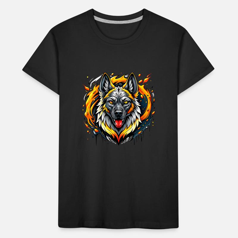 Schäferhund Kinder Premium Bio T-Shirt