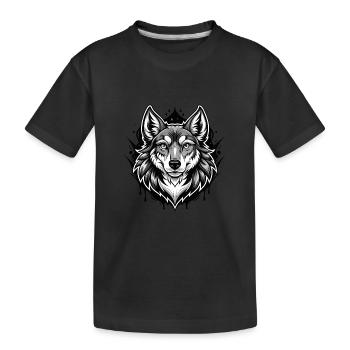 berger australien - T-shirt bio Premium Enfant - noir - Devant