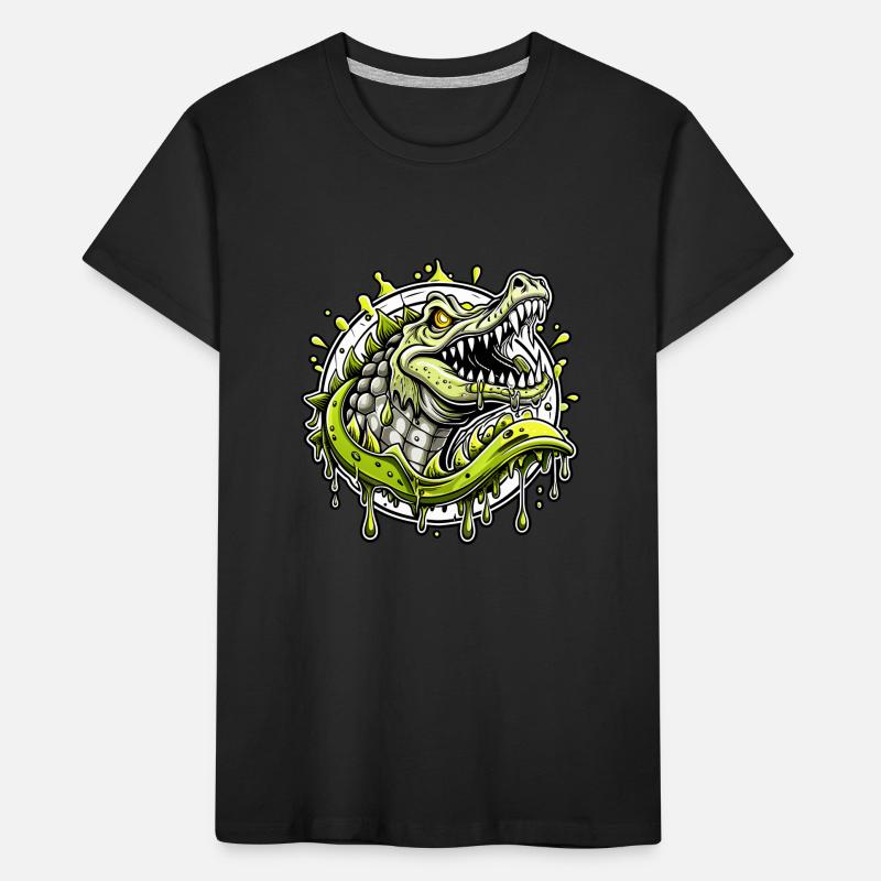 Crocodile Kids' Premium Organic T-Shirt