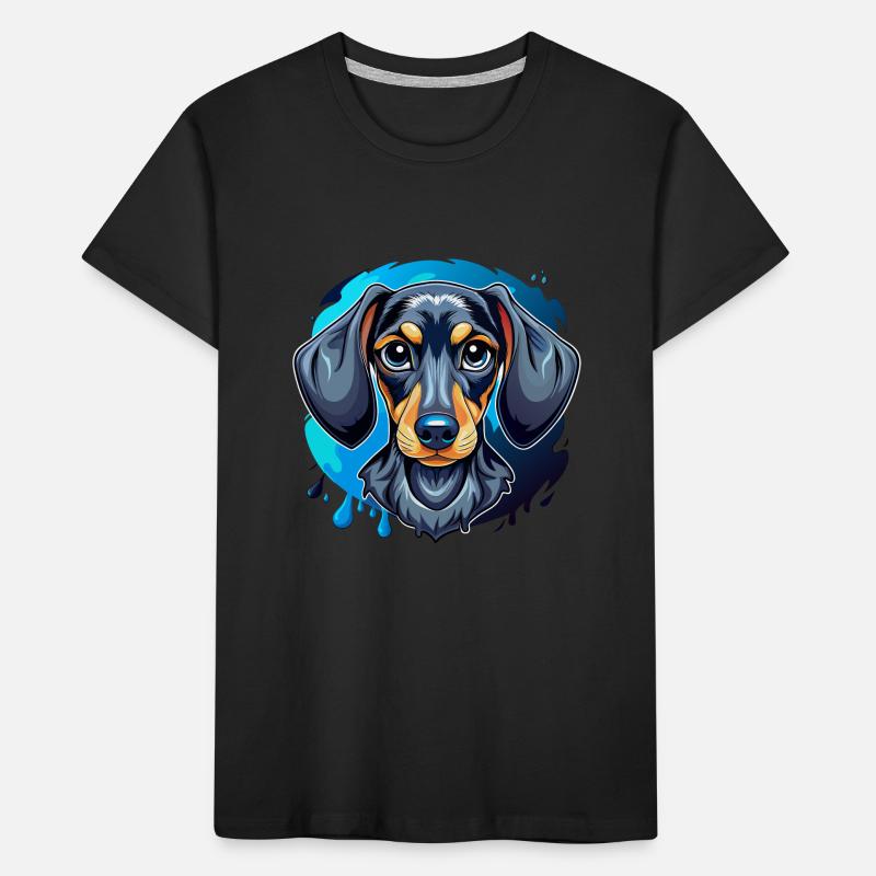 dachshund Kids' Premium Organic T-Shirt