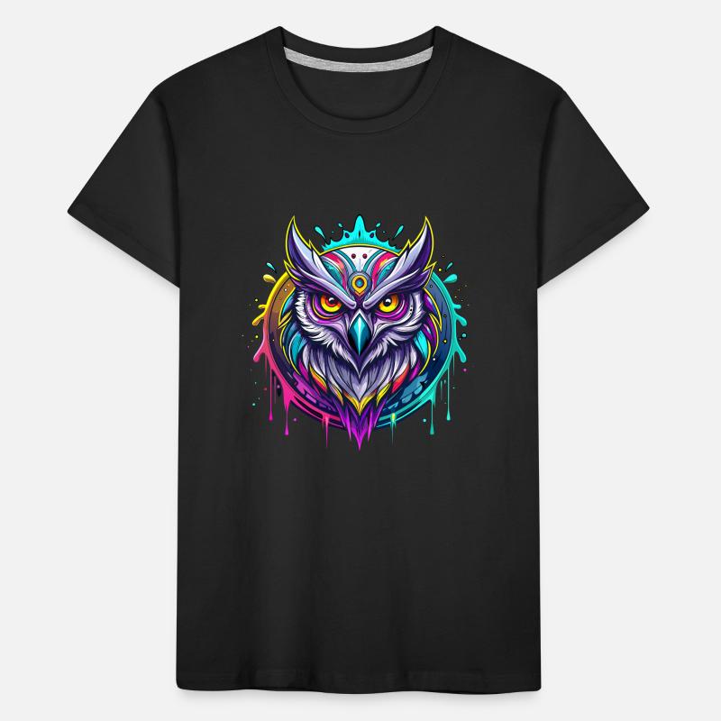 Owl Kids' Premium Organic T-Shirt