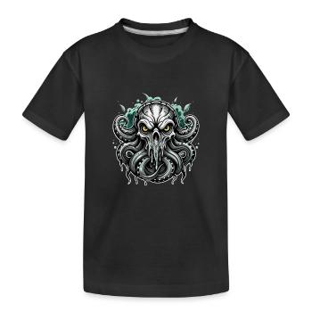 calmar - T-shirt bio Premium Enfant - noir - Devant