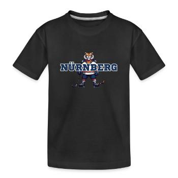 Nuremberg, ma ville ! - T-shirt bio Premium Enfant - noir - Devant