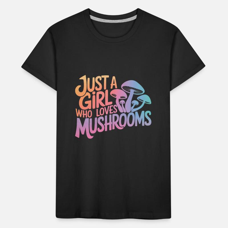 Champignons Champignons Champignon Champignon T-shirt bio Premium Enfant