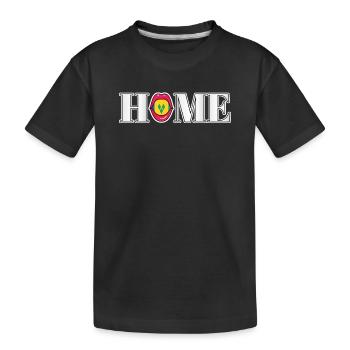 St. Vincent und die Grenadinen Home Geschenk - Kinder Premium Bio T-Shirt - Schwarz - Vorne