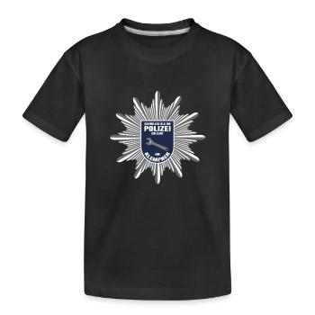 Ihr Klempner. Schneller als die Polizei. Geschenk. - Kinder Premium Bio T-Shirt - Schwarz - Vorne